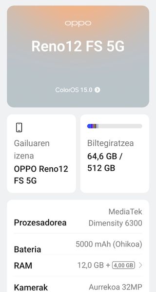 OPPOReno12 FS 5G - Verde