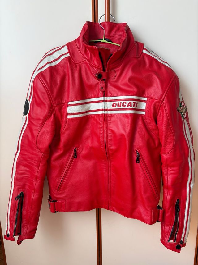 Giubbotto Pelle Dainese Ducati meccanica