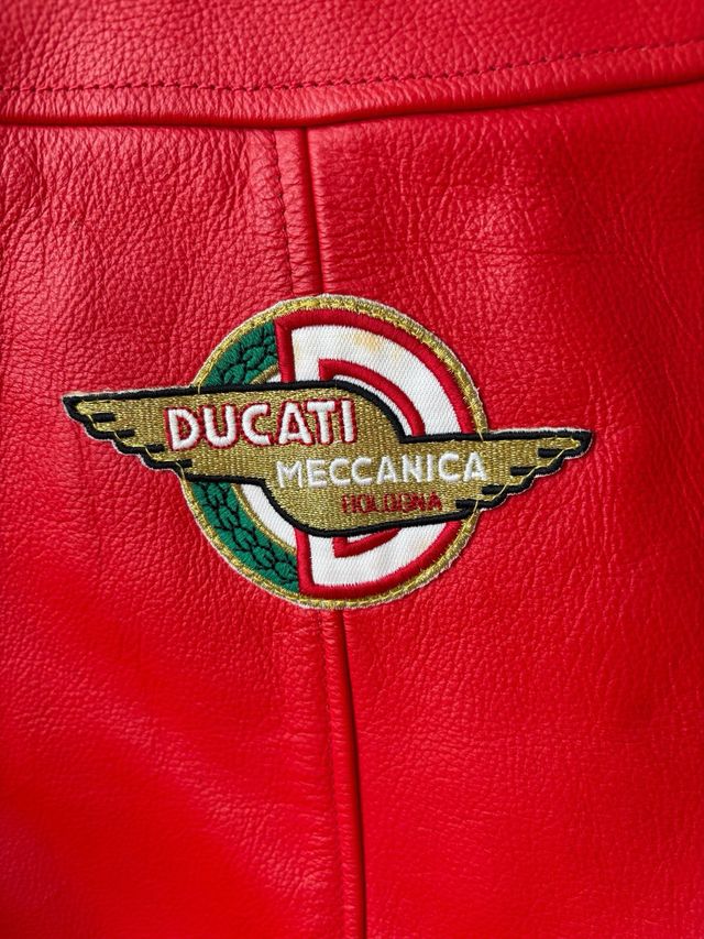 Giubbotto Pelle Dainese Ducati meccanica
