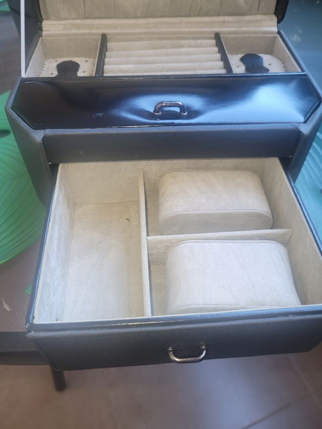 Joyero negro vintage