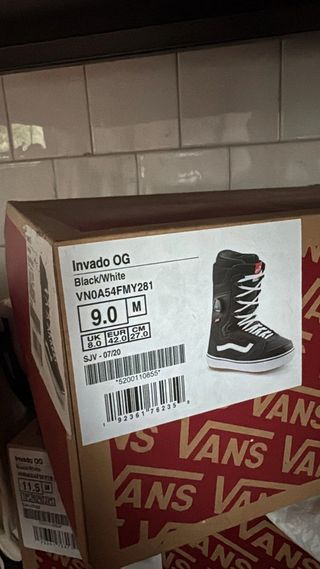 Botas Vans Snowboard Invado OG 42