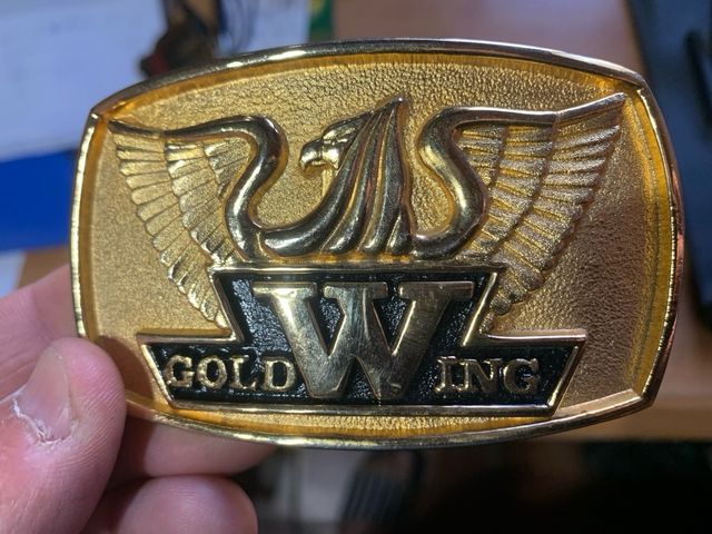 Fivela de cinto GOLDWING