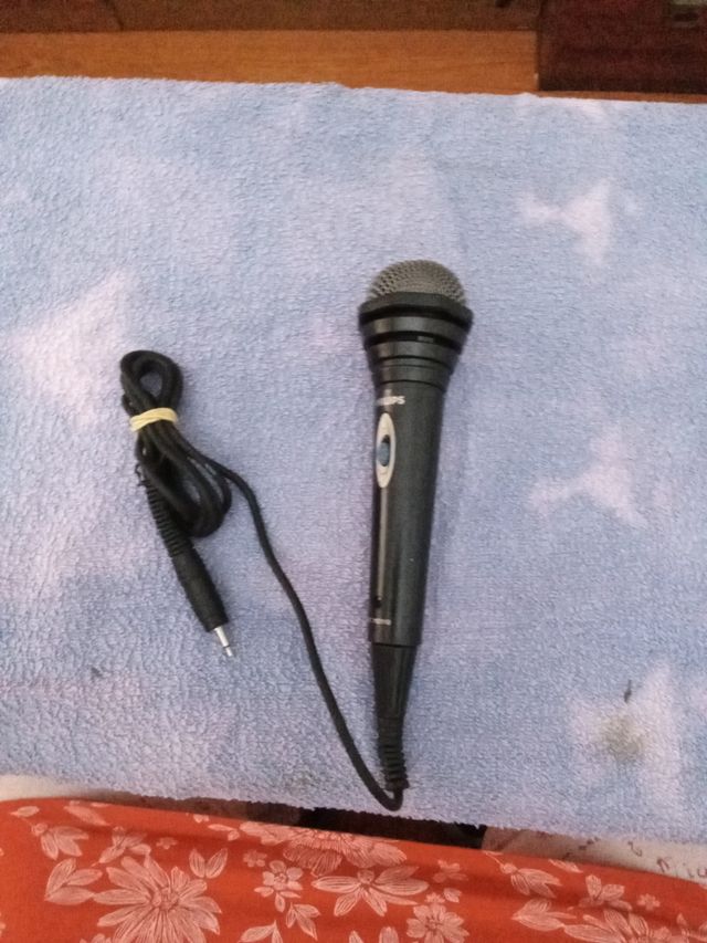 Microfone Philips MD110 - Ótimo estado