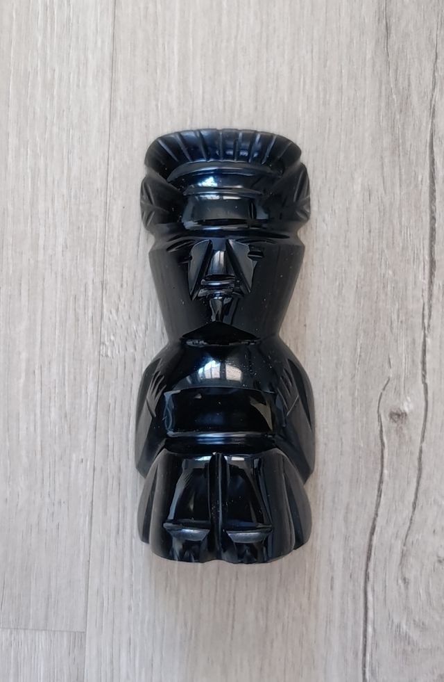 Figura azteca Obsidiana (piedra)