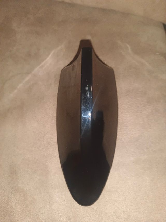 Antena tiburón coche negra