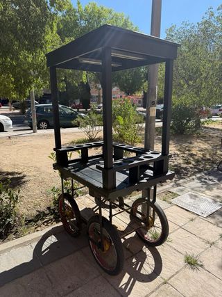 Carrito bar/candy bar negro