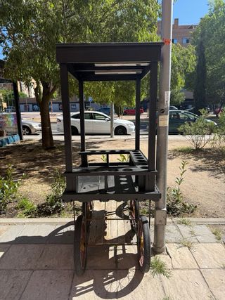 Carrito bar/candy bar negro