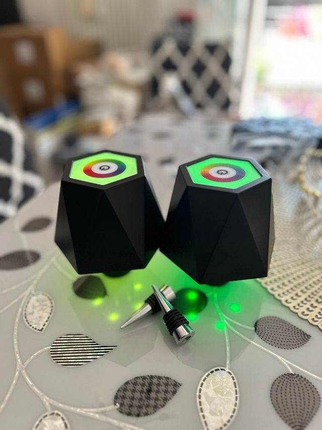 Lampade per bottiglie RGB