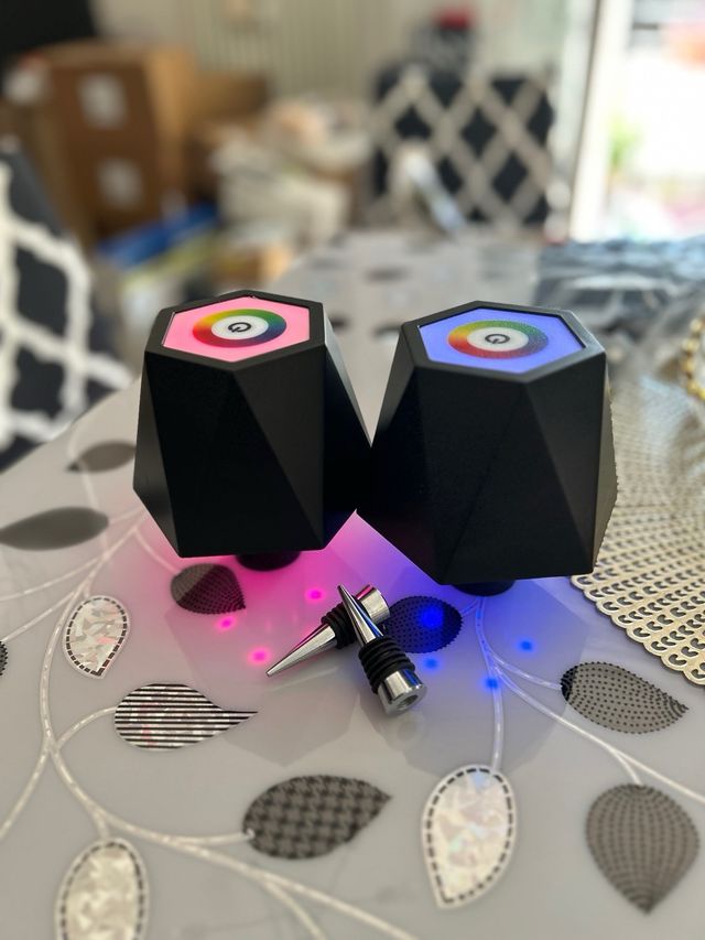 Lampade per bottiglie RGB