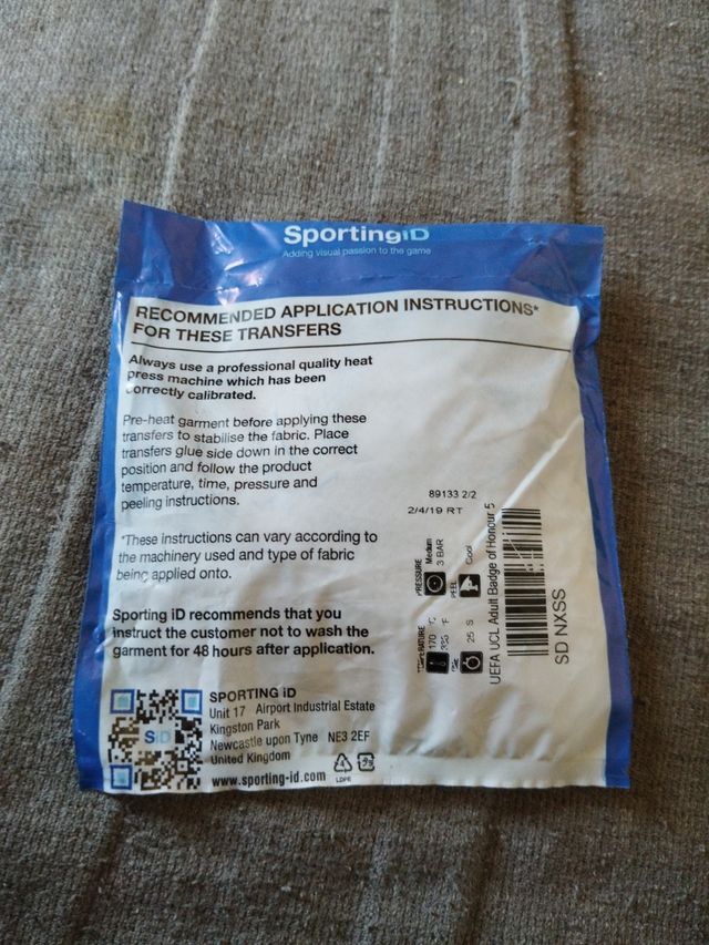 Parches Champions League 5