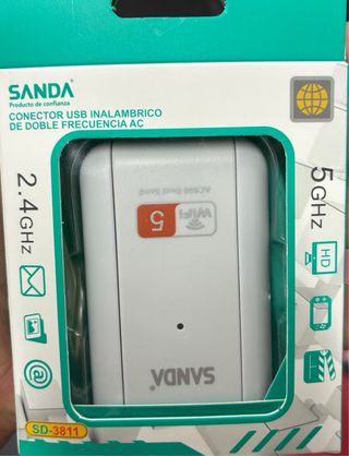 Adaptador WiFi SANDA SD-3811 AC Dual Band