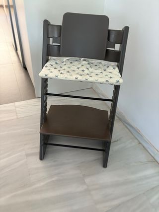 Silla Tripp Trapp Stokke gris tormenta