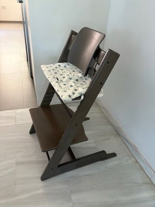 Silla Tripp Trapp Stokke gris tormenta