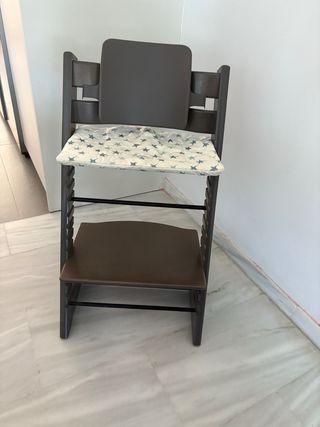 Silla Tripp Trapp Stokke gris tormenta