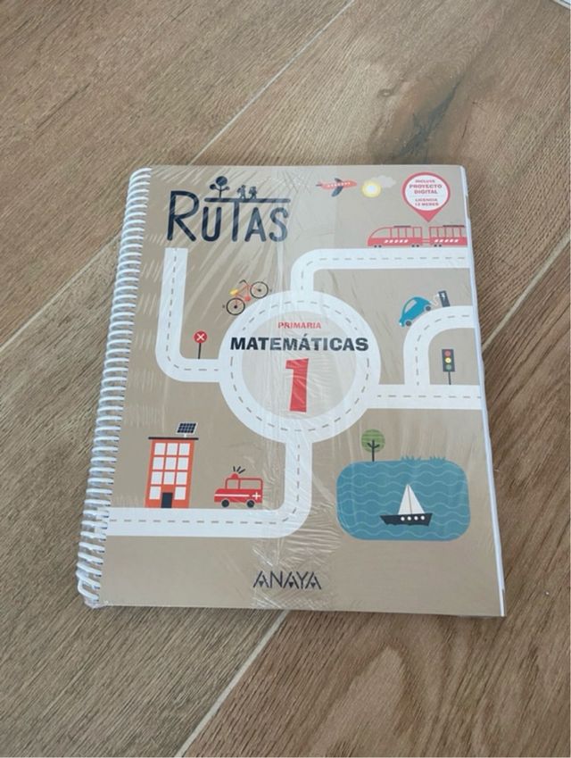 Libro Texto Matemáticas 1ºPrimaria Rutas