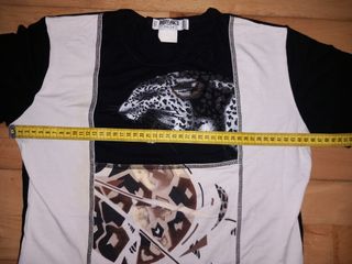 Camiseta Leopardo Vintage - Túnica