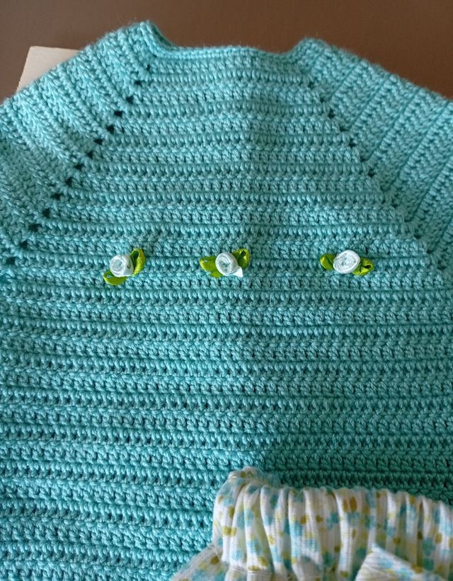 Conjunto bebé crochet recién nacido