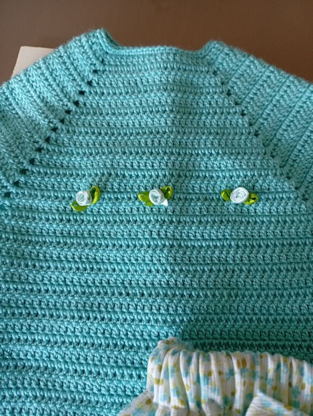 Conjunto bebé crochet recién nacido