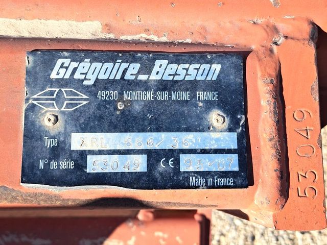 Grada arrastrada Gregoire Besson 4m