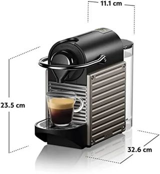 Cafetera Nespresso Krups - Gris