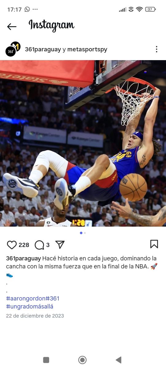 Zapatillas 361⁰ NBA - ¡Como nuevas!