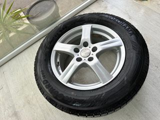 4Llantas con neaticos M+S 215/65/R16 ¡Como nuevas!
