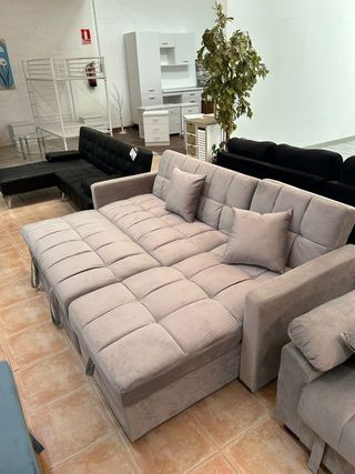 Sofa cama matrimonial CHAISELONGUE reversible 