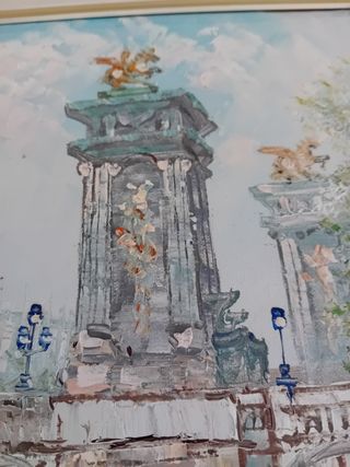 Dipinto Olio su Tela Caroline Burnett 