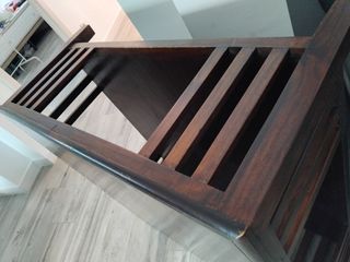 Mesa centro madera maciza