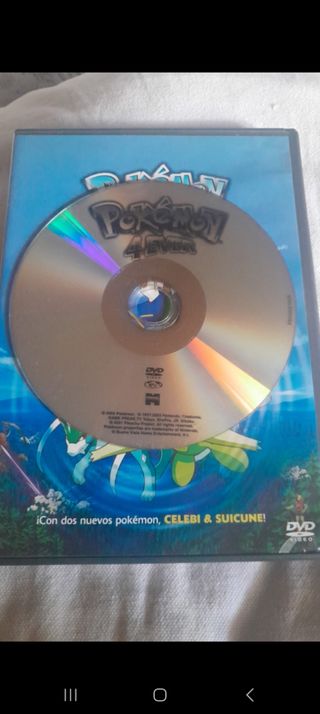 DVD Pokémon 4ever: Celebi & Suicune