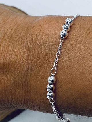 Pulsera plata - Estrella