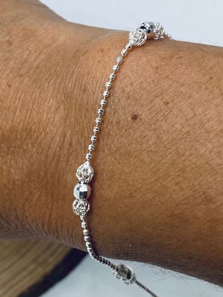 Pulsera plata - Estrella