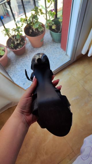 Tacones azul muy oscuro - talla 40