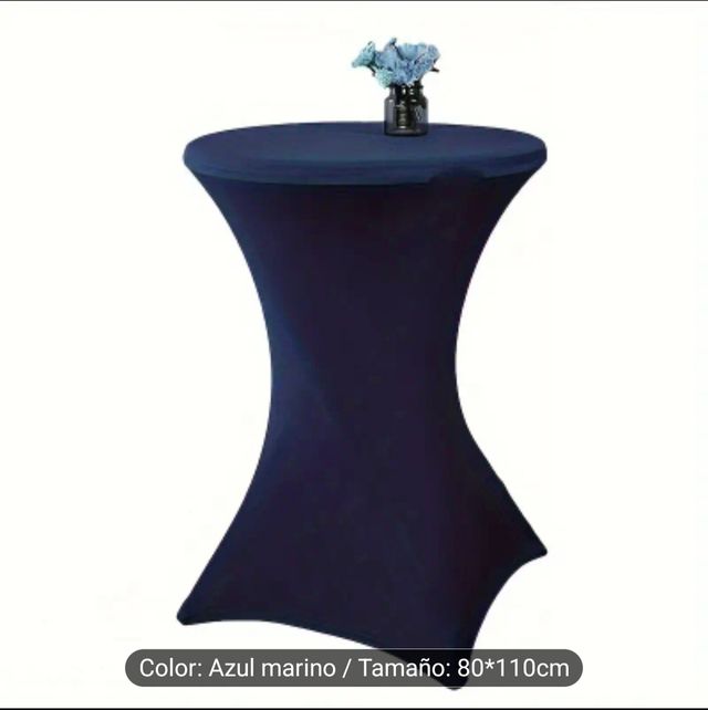 Fundas elásticas para mesa alta 80x110cm