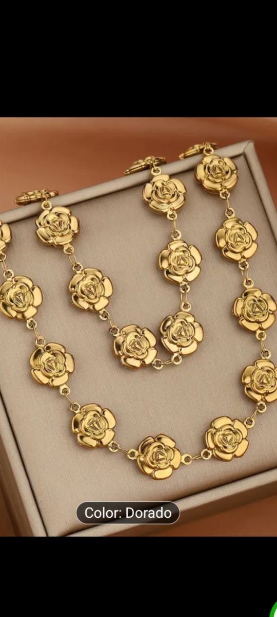 Conjuntos femininos banhados a ouro 18k