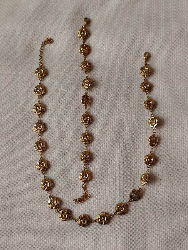 Conjuntos femininos banhados a ouro 18k