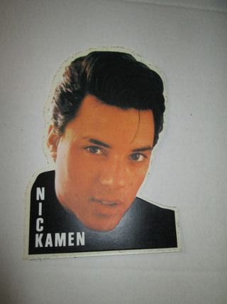 Sticker Nick Kamen vintage