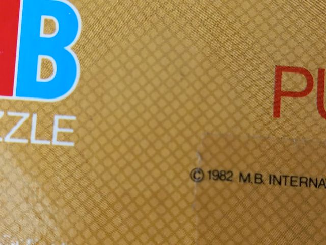 Puzzle MB 1000 piezas - Completo (1982) RARE