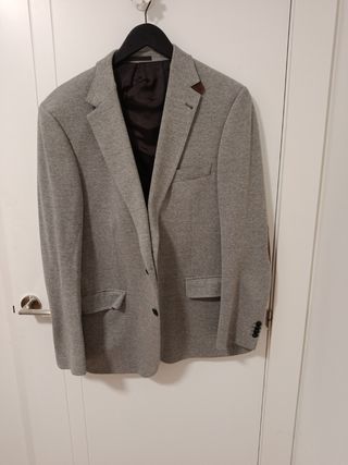 Chaqueta traje gris - Talla L