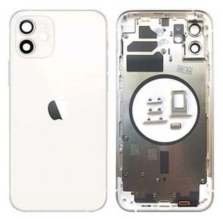 Carcasa trasera iPhone 12 blanca