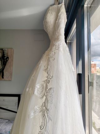 Vestido de novia blanco para boda