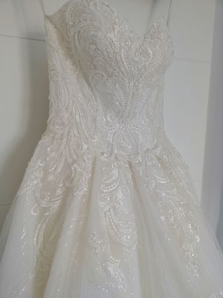 Vestido de novia blanco para boda