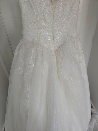 Vestido de novia blanco para boda