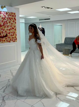 Vestido de novia blanco para boda