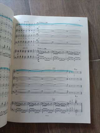 Partituras Carmina Burana - Carl Orff originales