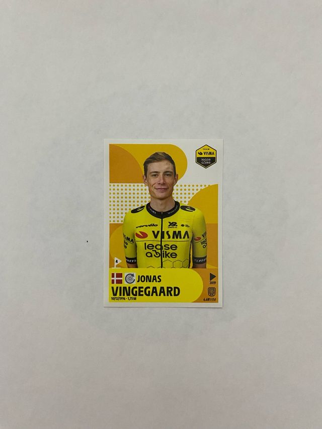 Cromo Jonas Vingegaard Tour de France 2025