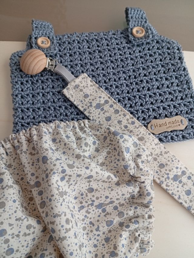 Conjunto bebé crochet recién nacido