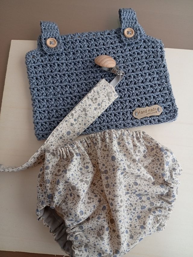 Conjunto bebé crochet recién nacido