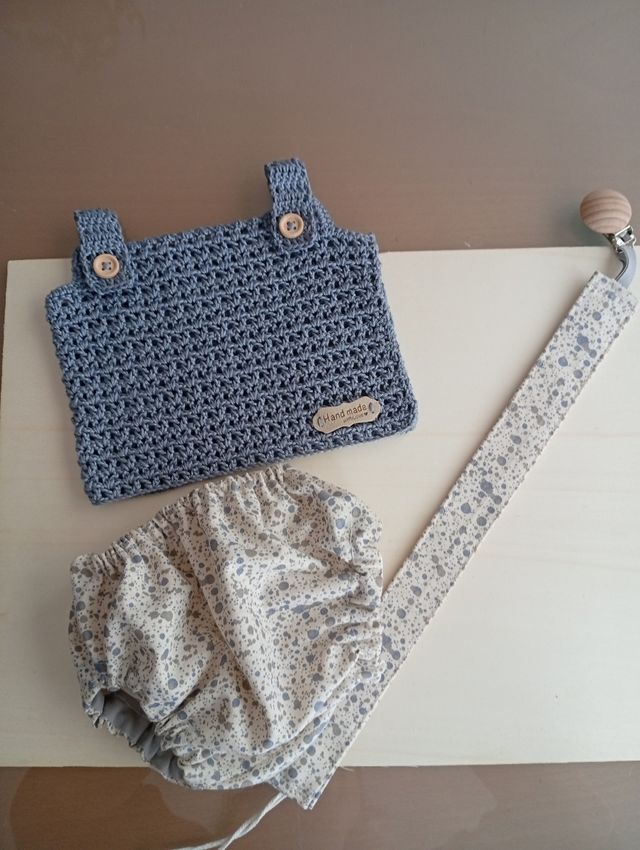 Conjunto bebé crochet recién nacido