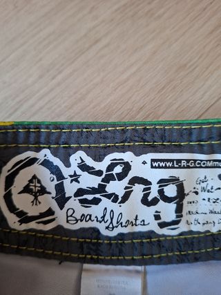 Bañador corto Hurley verde-negro